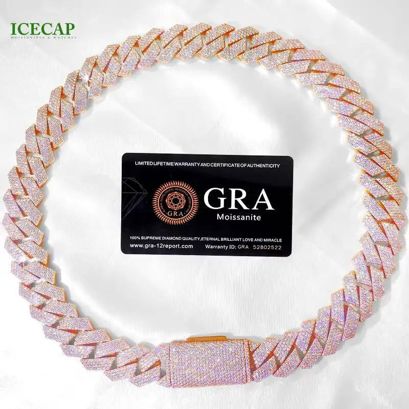 Moissanite Iced Out Cuban Link Chain and Bracelet – VVS Shine