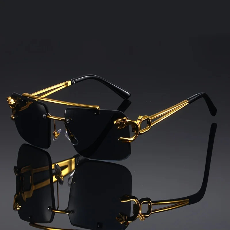 Golden Fashion Tiger Sunglasses