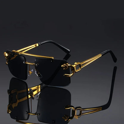 Golden Fashion Tiger Sunglasses