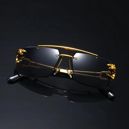 Golden Fashion Tiger Sunglasses