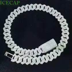Moissanite Iced Out Cuban Link Chain and Bracelet – VVS Shine